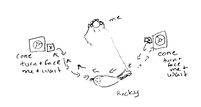 Sketch: Half Circle Cone Game