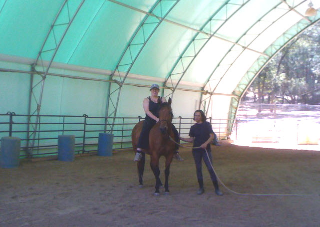 My first ride on River